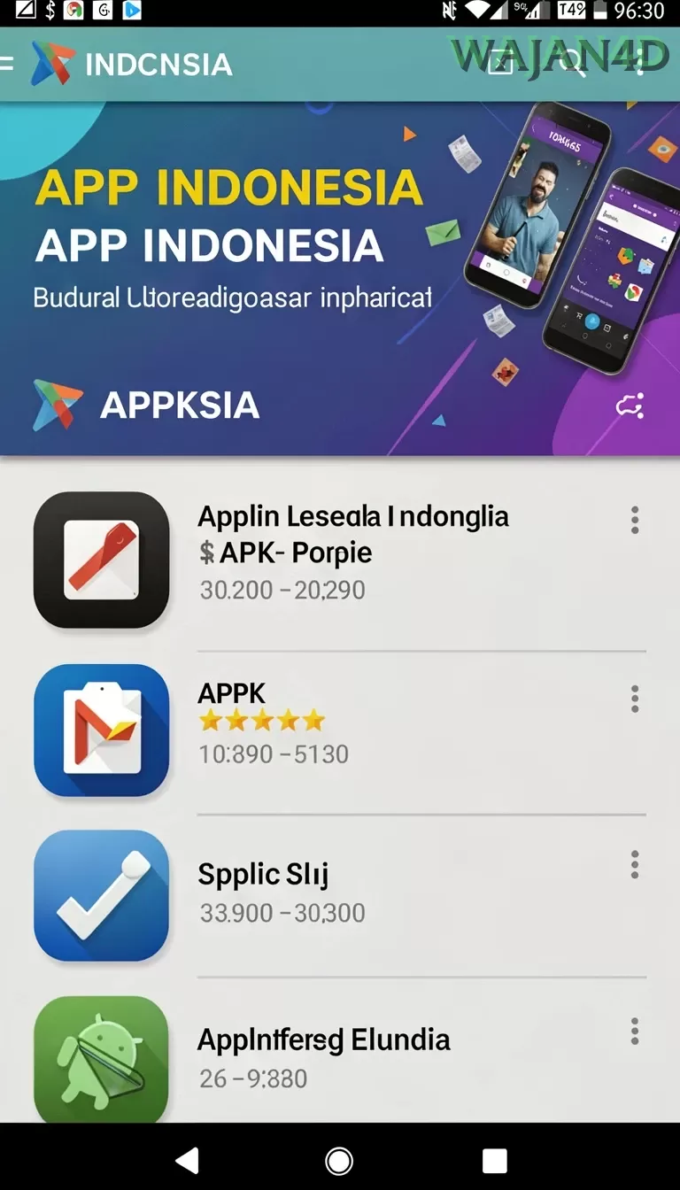 Pratinjau antarmuka wajan4d — aplikasi APK resmi Android v2.5.6